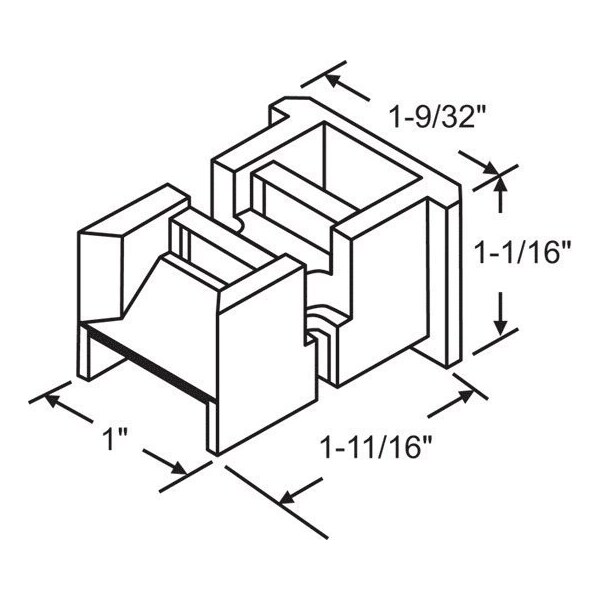 Strybuc Balance Top Sash Guide 60-648 - main